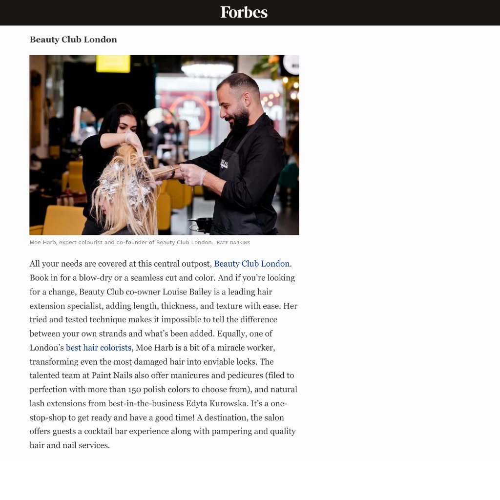 Forbes magazine coverage