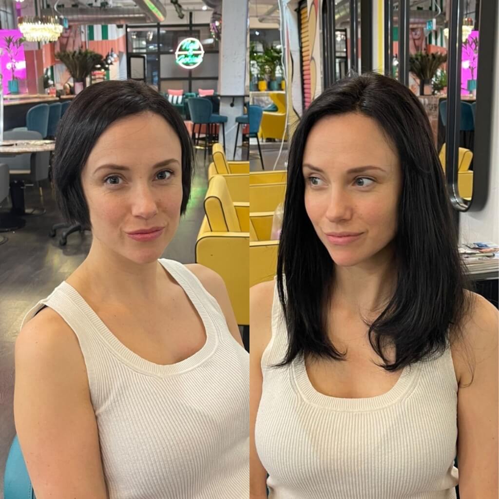 how long hair for extensions