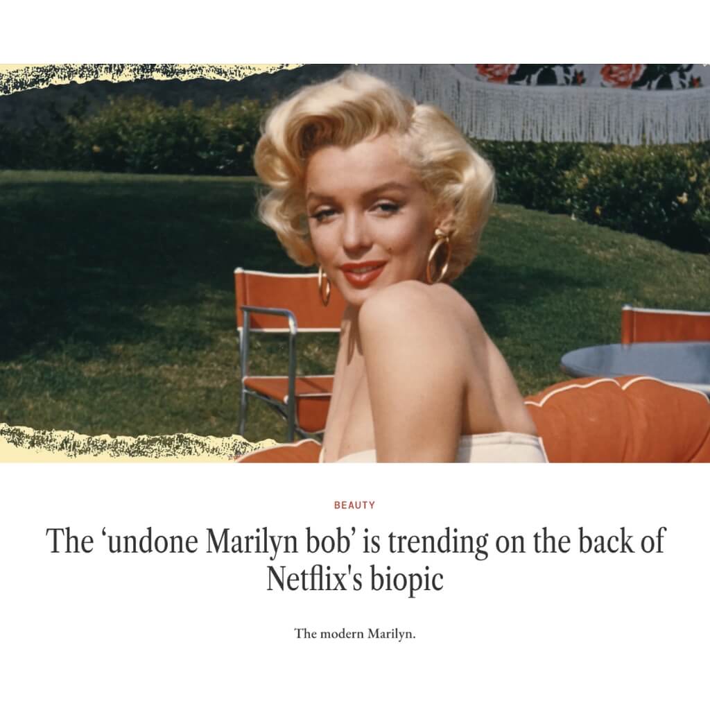 Glamour Magazine The Undone Marilyn