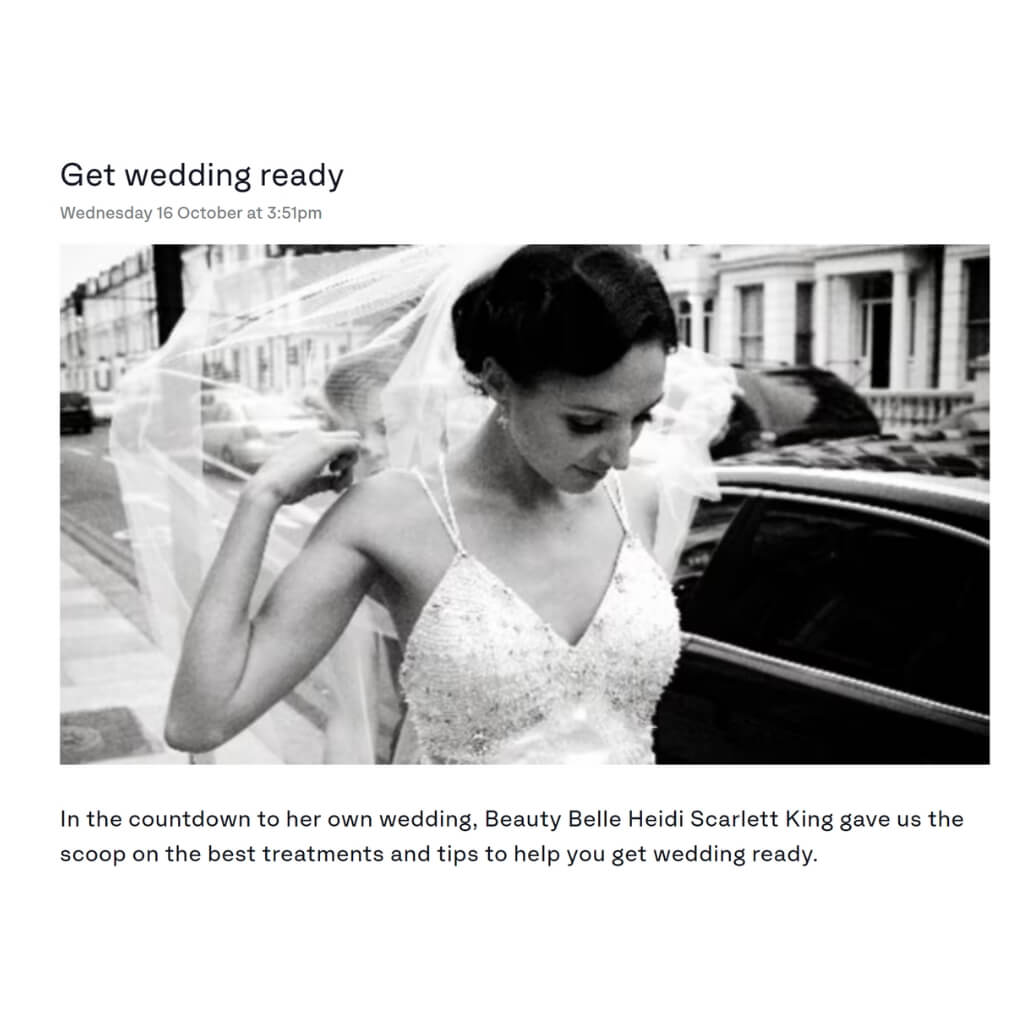 ITV get wedding ready