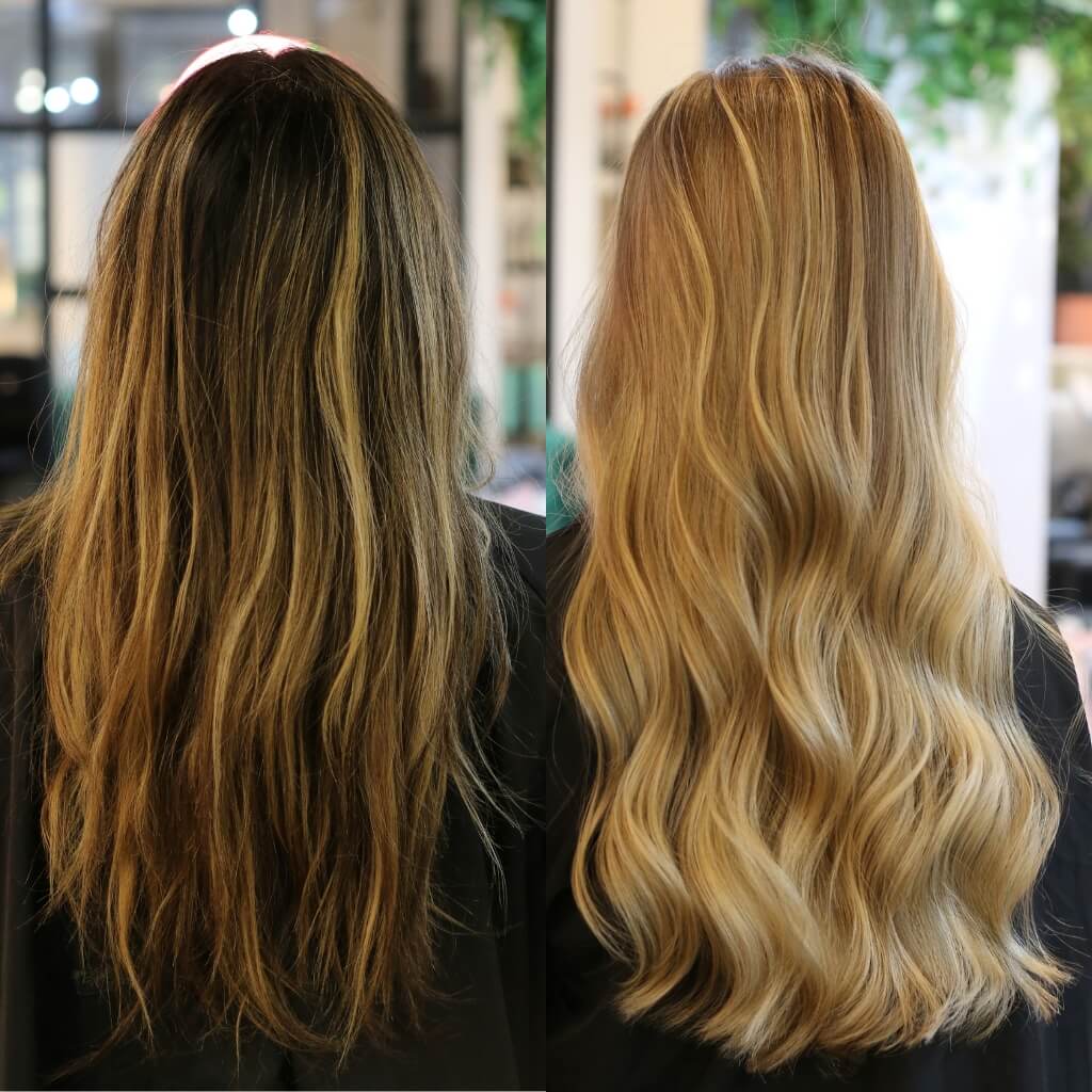 Balayge Before and After