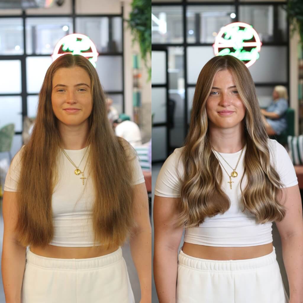 Hair Colour Before and After Photos
