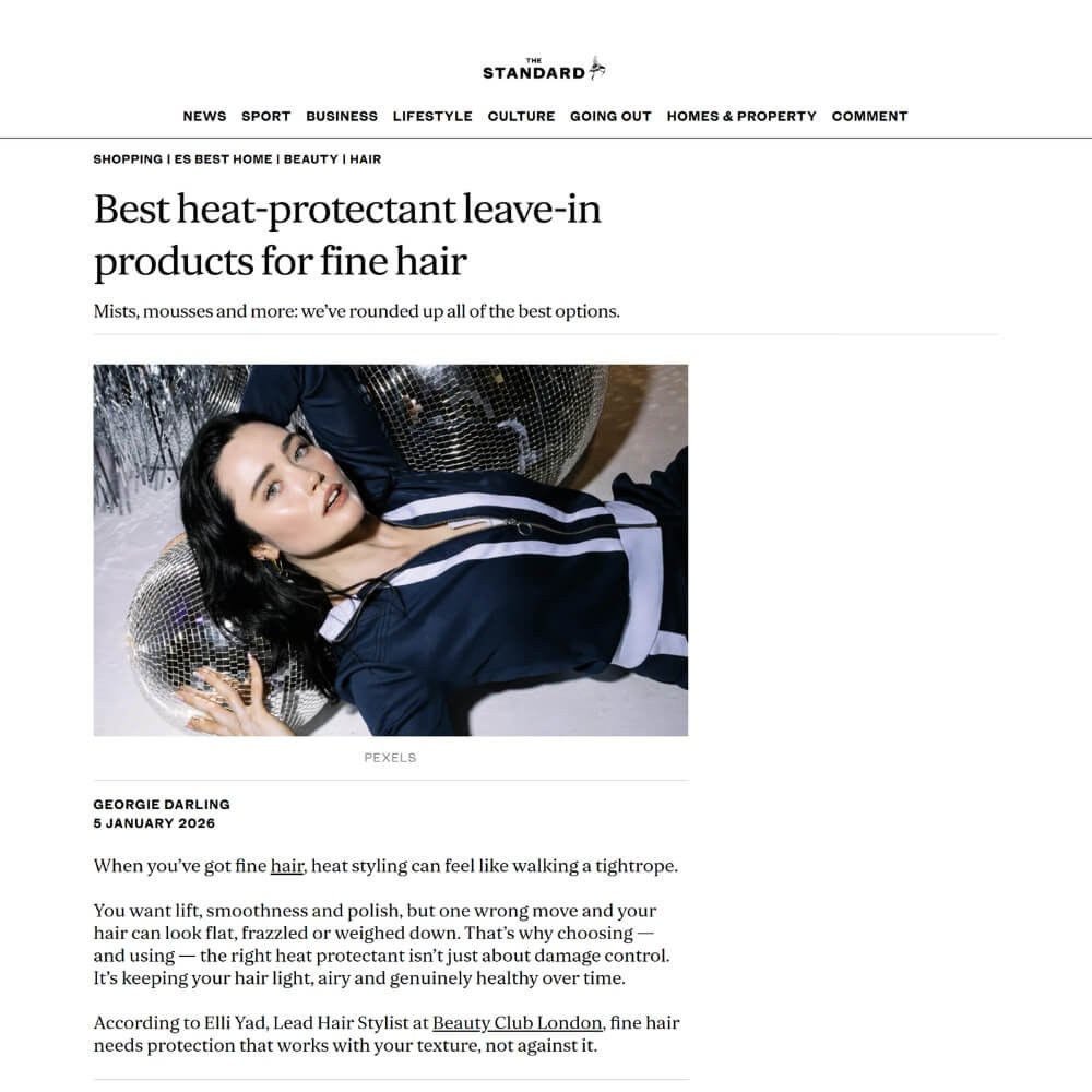 The Standard best heat protectant leave in products for fine hair