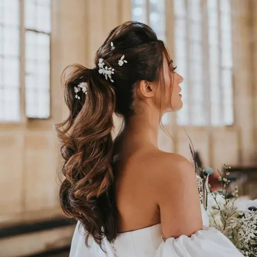 Wedding hair extensions