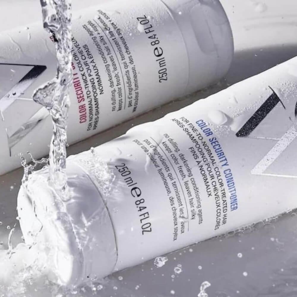 Color Wow Color Security sulphate-free shampoo and lightweight conditioner for colour-treated hair extensions